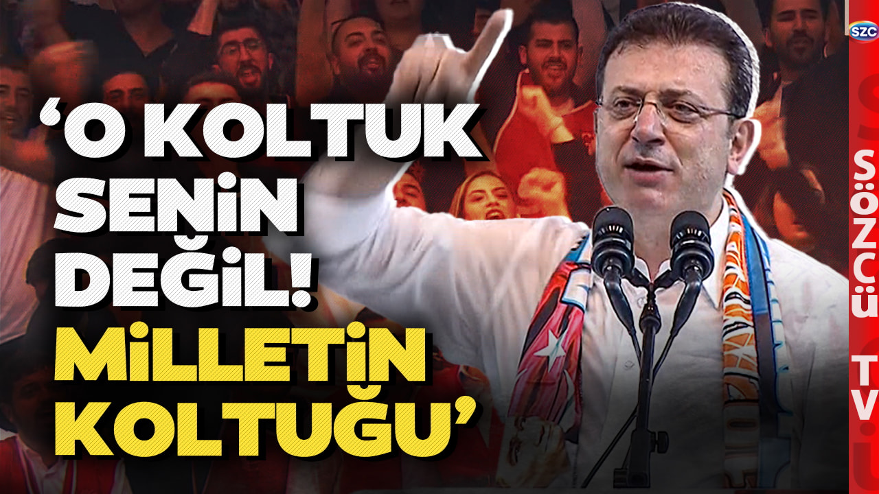 'O KOLTUK SENİN DEĞİL!' Ekrem İmamoğlu'ndan Hodri Meydan! Erdoğan'a Açık Açık Meydan Okudu!
