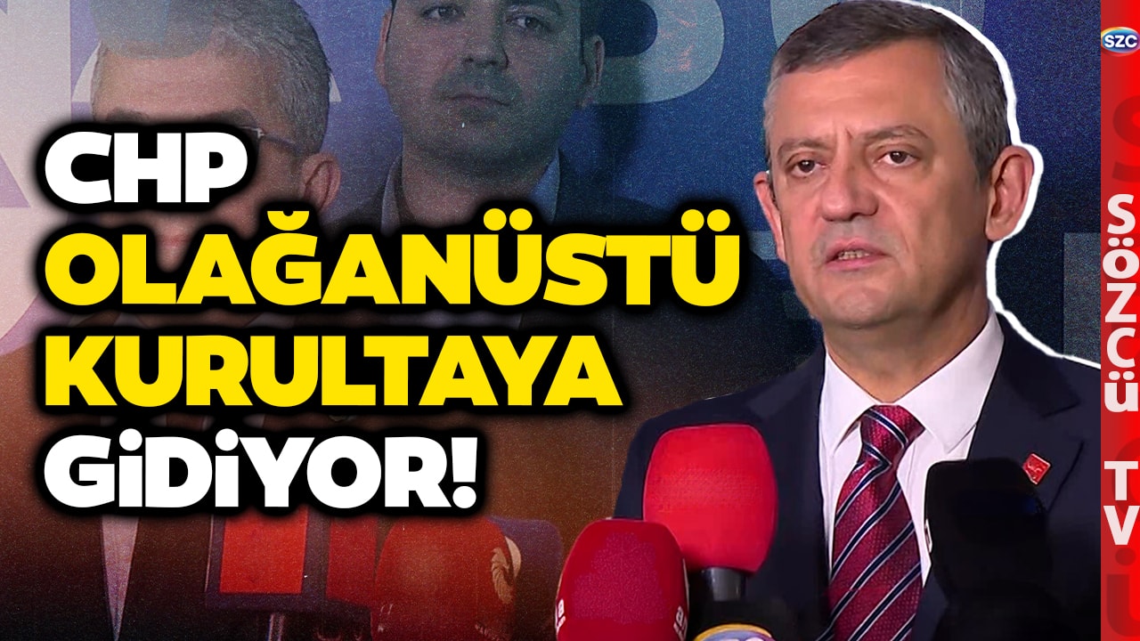 Özgür Özel'den Olağanüstü Kurultay Kararı! 'Kayyum Atayarak Ön Seçime Engel Olmak İstiyorlar'