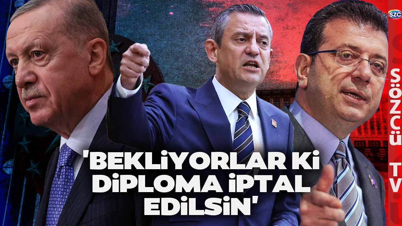 Ekrem İmamoğlu'na Diploma Kıskacında Özgür Özel Kürsüden Esti Gürledi! Belgeli Yanıt