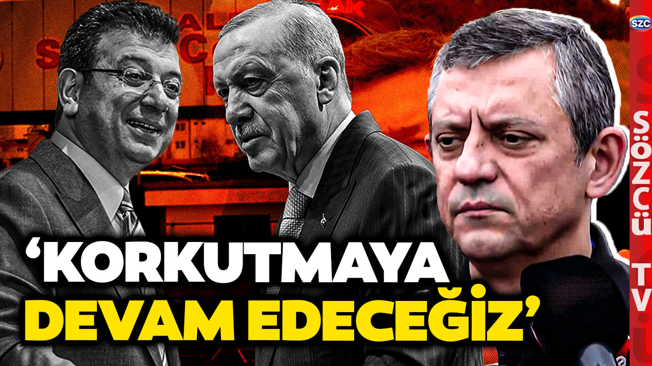 Özgür Özel Ekrem İmamoğlu'nu Ziyaret Etti! Erdoğan'a Seslendi Gözdağı Verdi