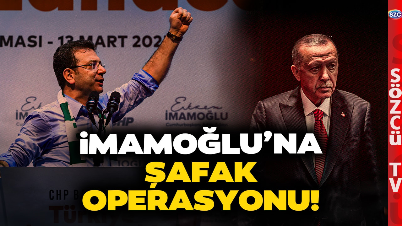 Ekrem İmamoğlu'na Şafak Operasyonu! Terör Soruşturması Açıldı! Evinde Gözaltına Alındı!
