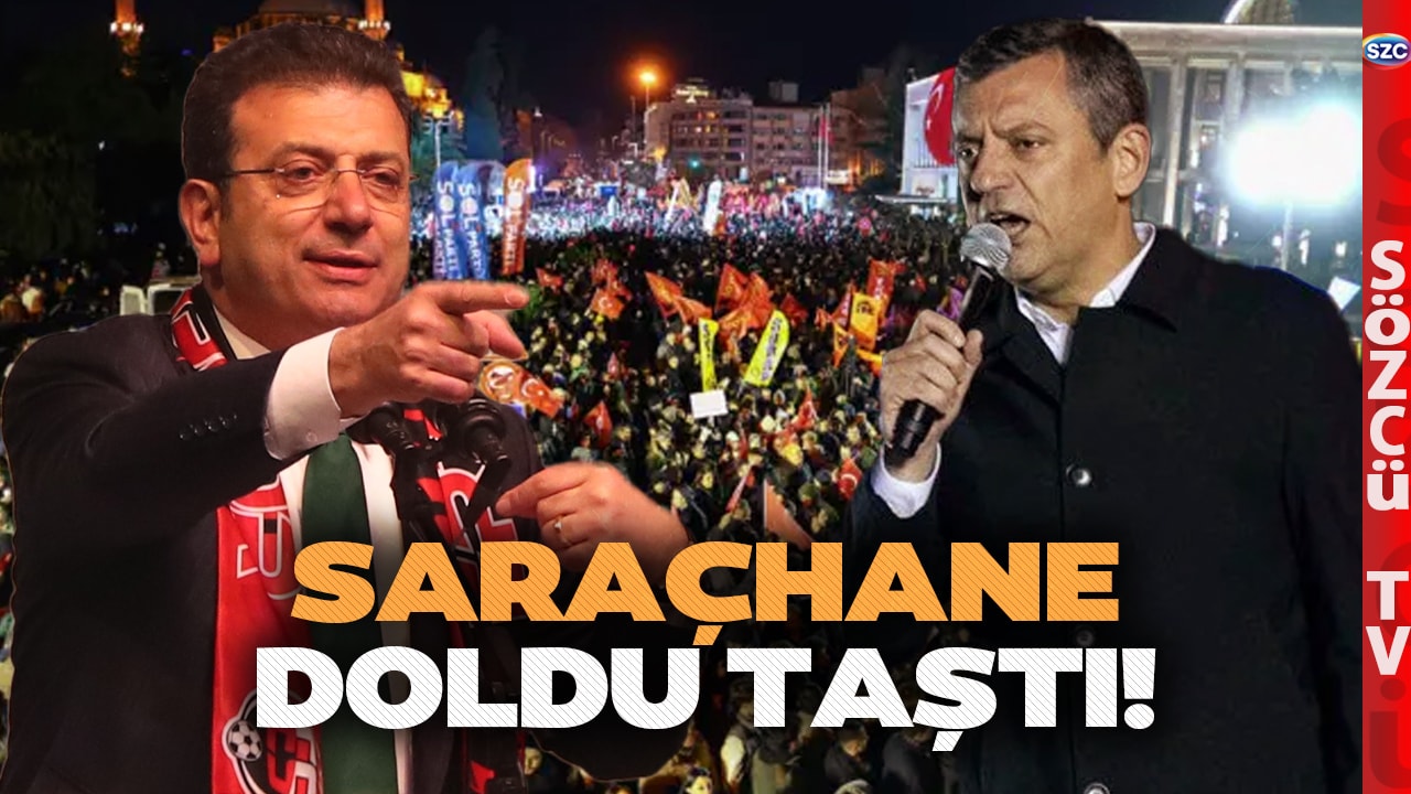 300 Bin Kişi Ekrem İmamoğlu İçin Doldu Taştı! Özgür Özel'den Erdoğan'a Bomba Sözler