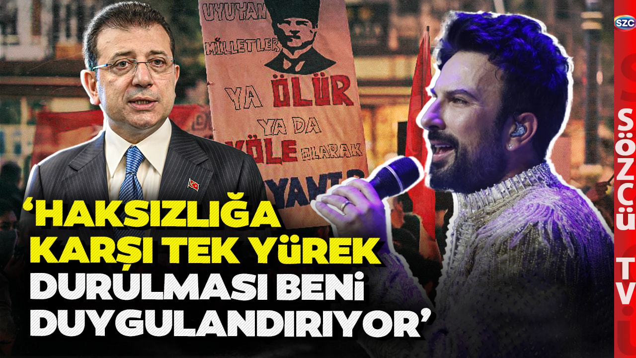 Mega Star Tarkan'dan Ekrem İmamoğlu ve Demokrasi Mesajı! 'DAHA ADİL VE ÖZGÜR BİR GELECEK İÇİN...'