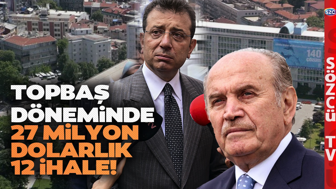 Sahte Faturadan AKP'li Kadir Topbaş Dönemi Çıktı! Ekrem İmamoğlu Soruşturmasında Tutuklandı