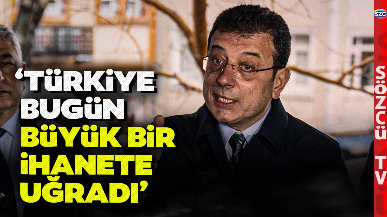 Ekrem İmamoğlu'ndan Bir Mesaj Daha! 'Büyük İhanet' Vatandaşa Birlik Çağrısı!