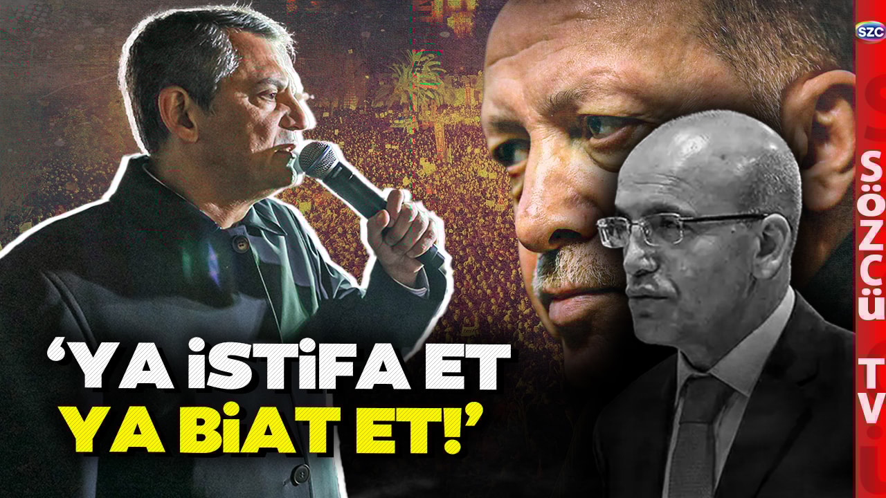 'Ya İstifa Et Ya Biat Et' Özgür Özel Mehmet Şimşek'i Hedef Aldı Neler Dedi Neler