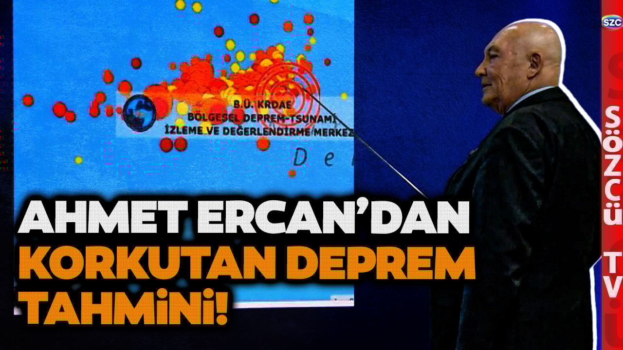 6,4-6,7 ve 7,0-7,2 Arası İki Deprem Kapıda! Övgün Ahmet Ercan Haritada O Bölgeleri İşaret Etti