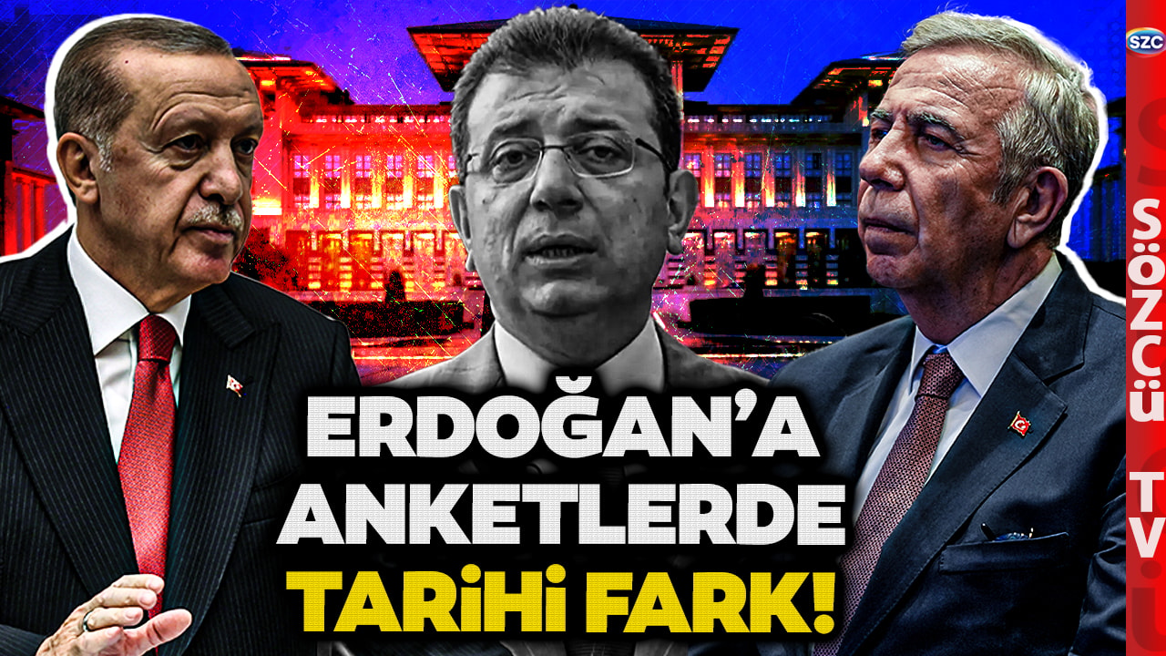 Ekrem İmamoğlu Aday Olamazsa... Erdoğan'ı Şoke Edecek Anket! Mansur Yavaş Fark Atıyor