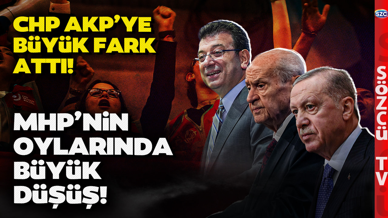 SONAR'ın Anketi Ankara'yı Sallayacak! AKP ve MHP'ye Büyük Şok! CHP Ortalığı Yıktı Geçti