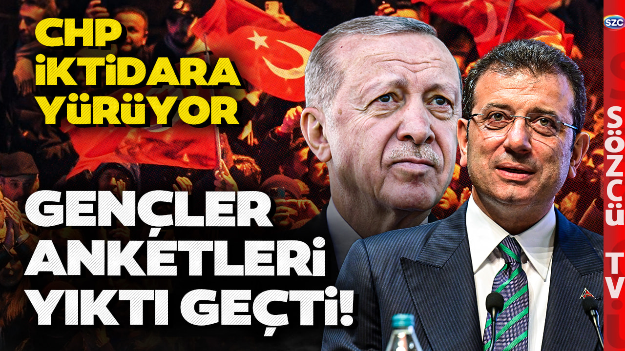 Gençlerden Erdoğan'a Anket Darbesi! CHP Farkı Açıyor AKP Eriyor! Uzman İsim Rakamları Açıkladı