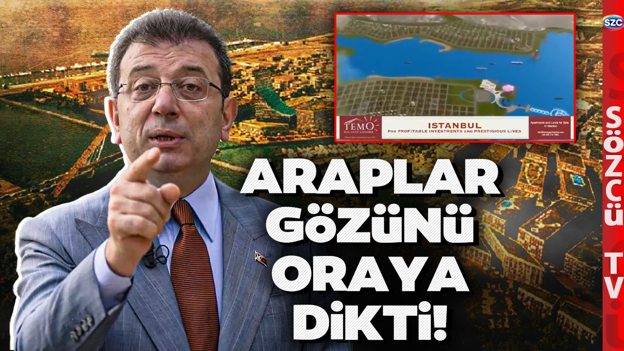 Ekrem İmamoğlu Tutuklanınca Araplar Kanal İstanbul İçin Harekete Geçti! Reklam Üstüne Reklam