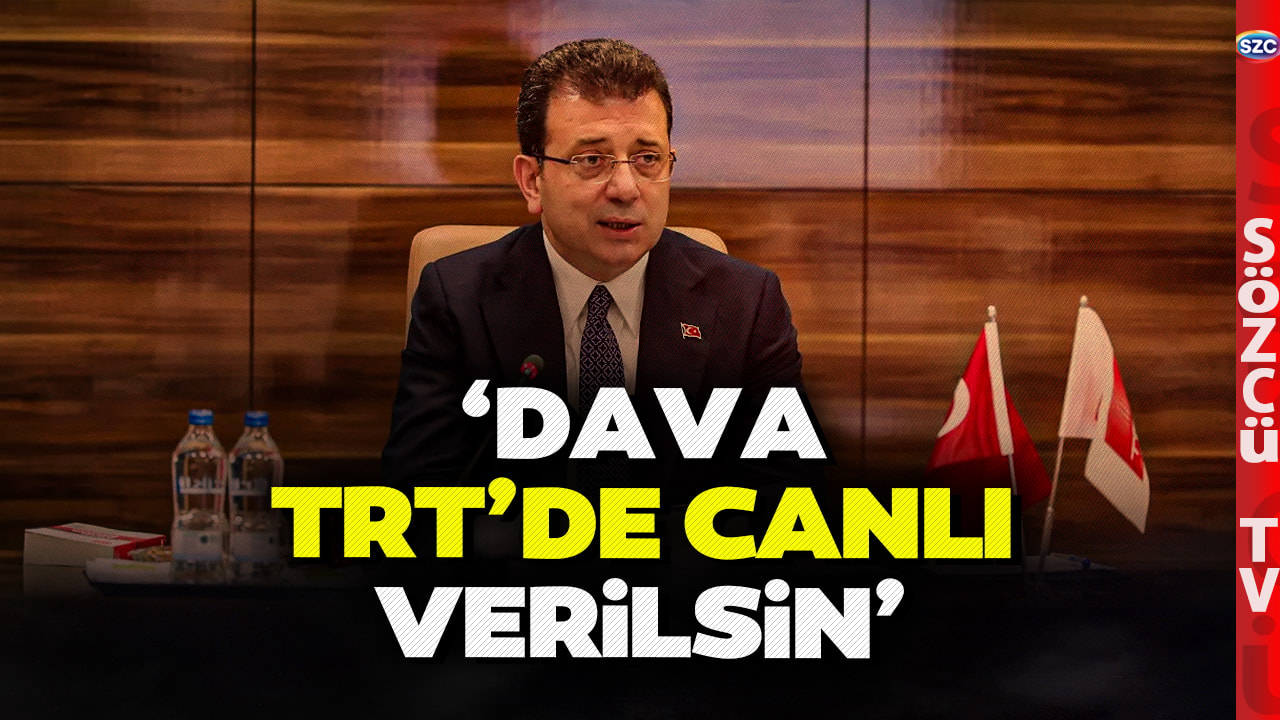 Ünlü Hukukçudan Tarihi Öneri! Gözler Erdoğan'a Çevrildi 'Ekrem İmamoğlu Davası Canlı Verilsin'