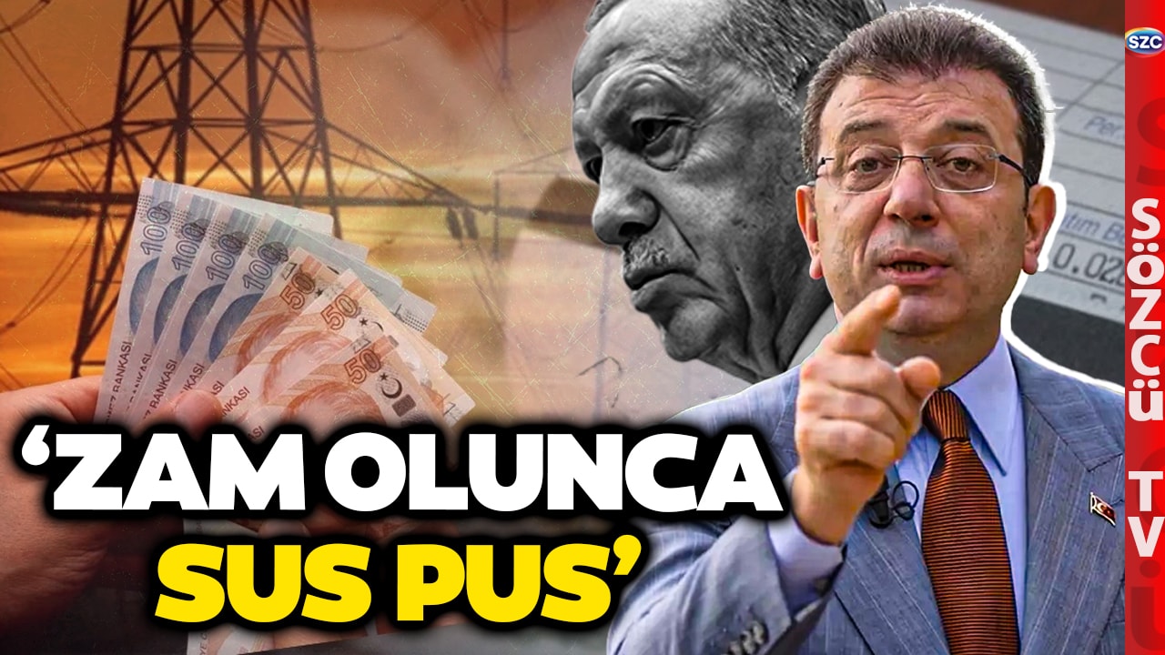 Ekrem İmamoğlu Elektrik Zammına Silivri'den Ateş Püskürdü! 'Zam Olunca Sus Pus'
