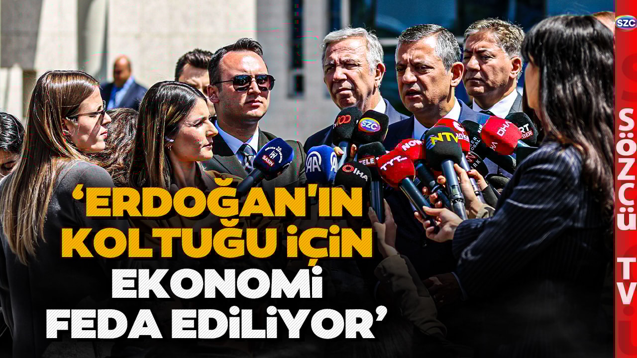 Özgür Özel Merkez Bankası'nın Faiz Kararını Yerden Yere Vurdu! 'Erdoğan'ın Koltuğu İçin...'