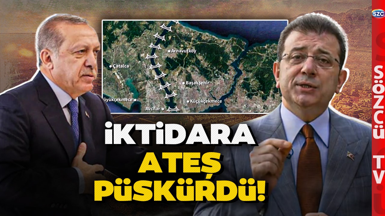 'İhanet Girişimidir' Ekrem İmamoğlu Kanal İstanbul Gerçeklerini Fotoğraflarla İfşa Etti