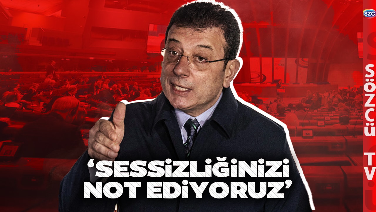 Ekrem İmamoğlu'ndan Batı Ülkelerine Sitem Dolu Sözler! 'Sessizliğinizi Not Ediyoruz'