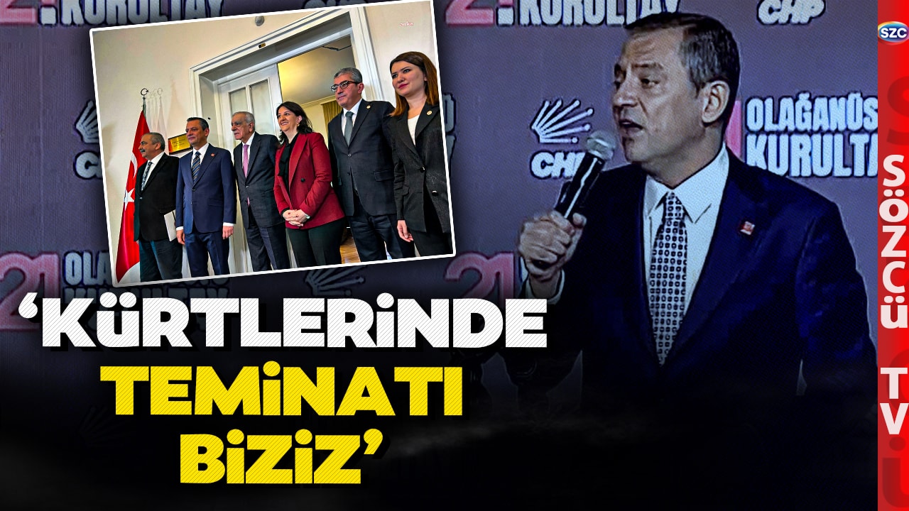 Özgür Özel'den Gündemi Sarsacak 'Kürt Sorunu' Açıklaması! İktidara Ateş Püskürdü Güvence Verdi