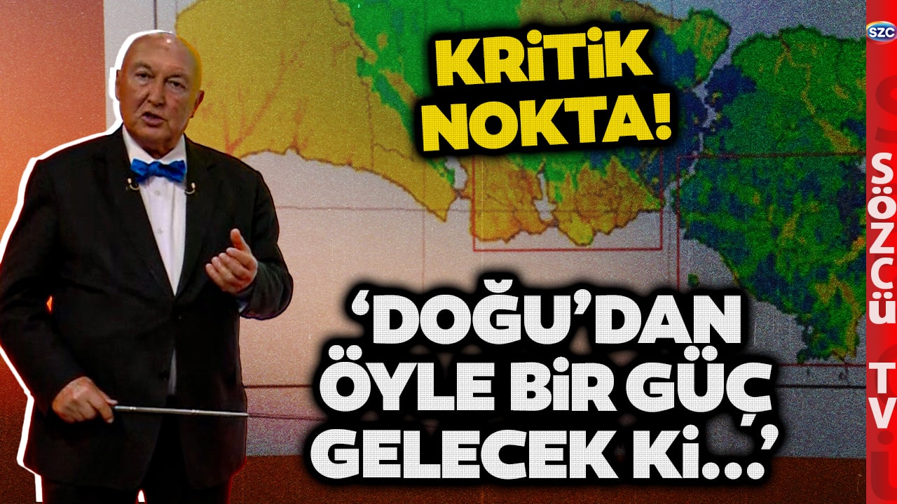 Büyük İstanbul Depremi Orada Olacak! Övgün Ahmet Ercan Haritada Anlattı Büyüklüğü Açıkladı