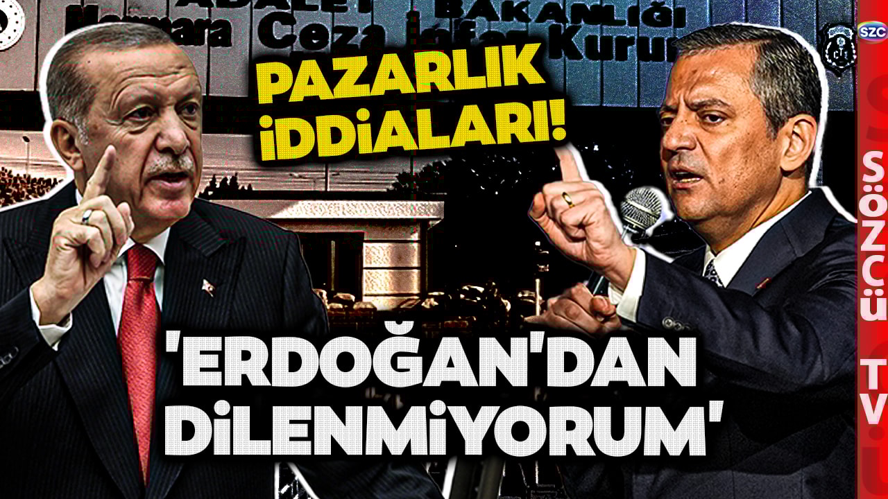 Özgür Özel 'Erdoğan'la Pazarlık' İddiallarına Yanıt Verdi Çok Sert Çıktı! 'ERDOĞAN'DAN DİLENMİYORUM'