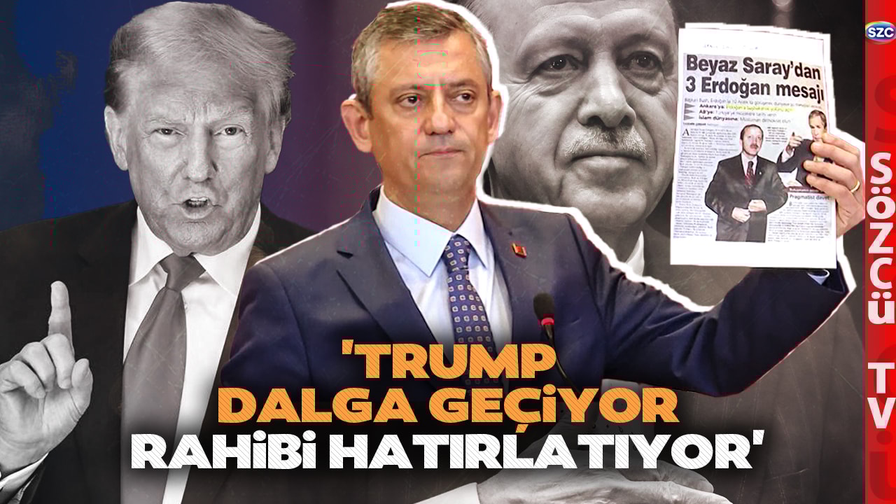'Trump Himayesi Peşinde' Özgür Özel Eski Defterleri Açtı! Erdoğan'a O Sözleri Hatırlattı