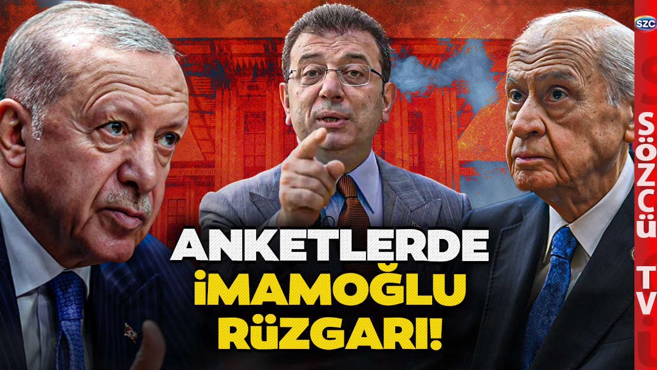 Erdoğan ve Devlet Bahçeli'yi Şoka Uğratacak Oy Oranı! Anketlerde Ekrem İmamoğlu Fırtınası