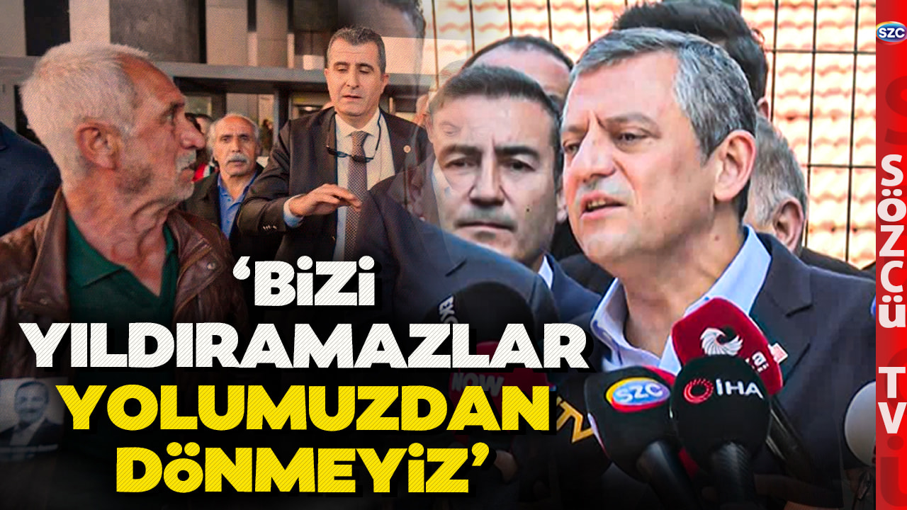 Özgür Özel'den Saldırı Sonrası İlk Açıklama! 'SALDIRILAR BİZİ YILDIRAMAZ'