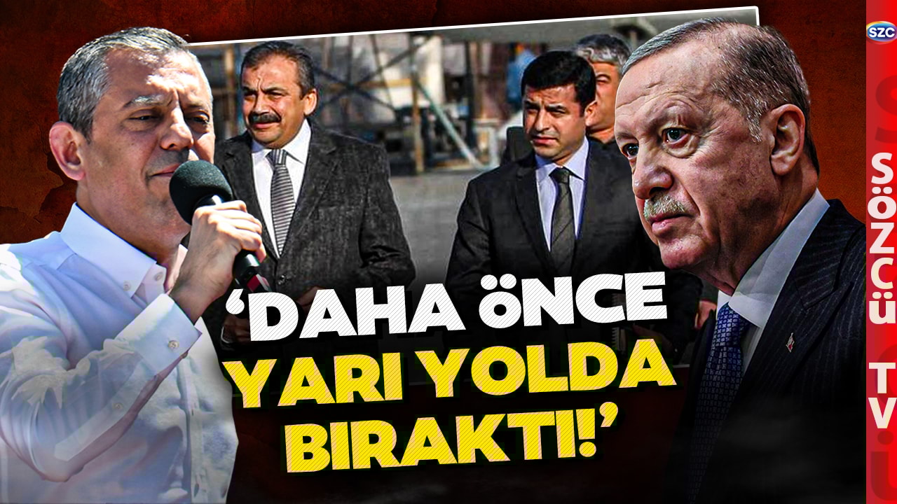 Erdoğan'ın Bitmeyen İmralı Planı... Özgür Özel İktidarın Çözüm Sürecini Yerden Yere Vurdu