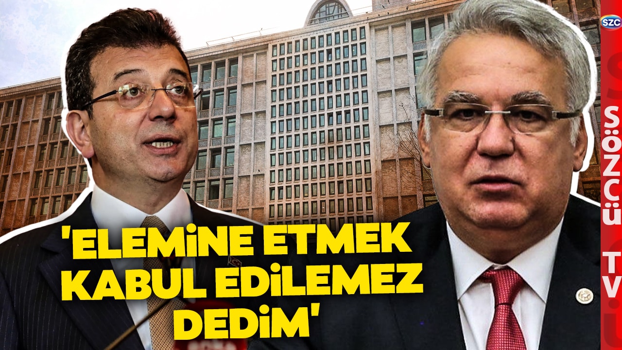 'Elemine Etmek Kabul Edilemez Dedim' Eski AKP'li Vekilin İmamoğlu Sözleri Olay Olur