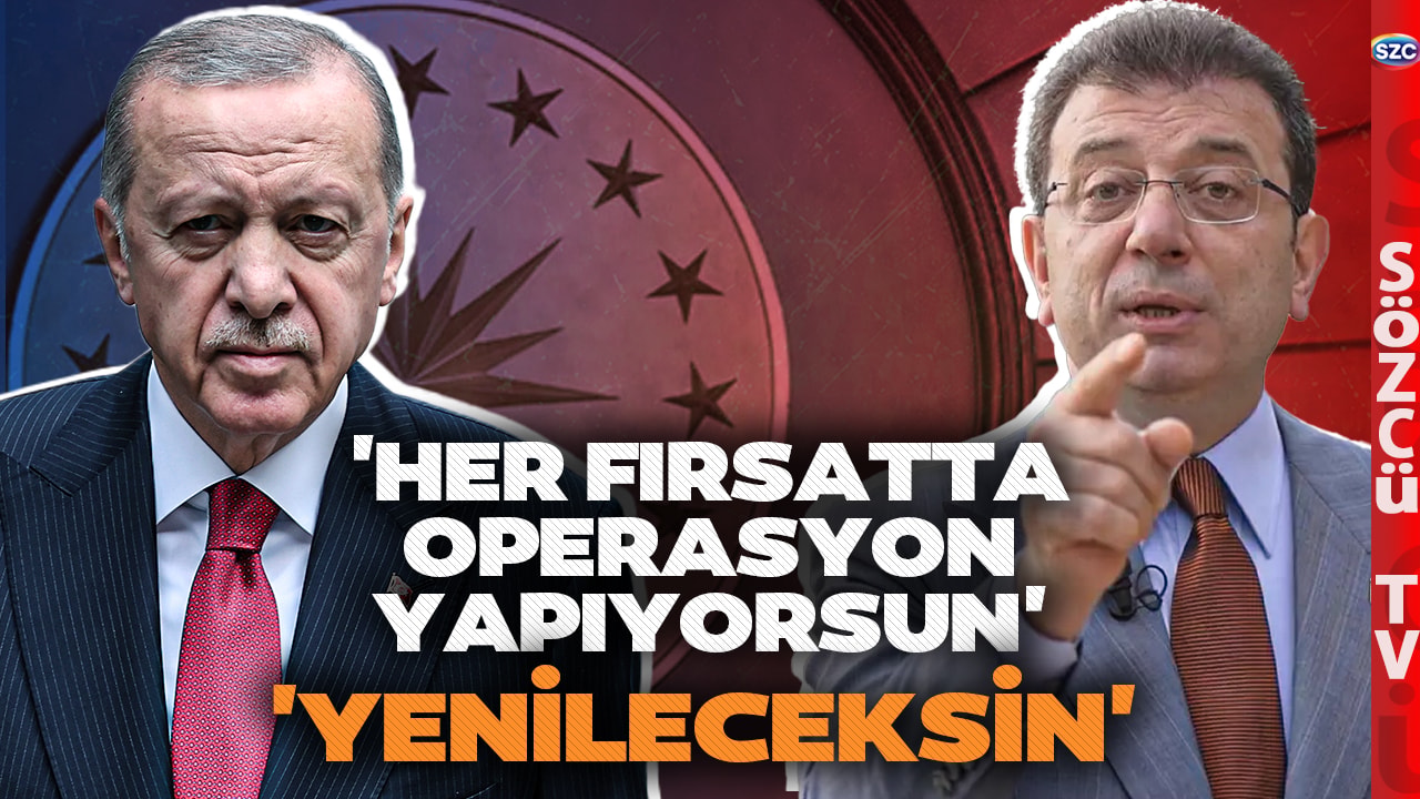 'Öyle de Böyle de Yenileceksin' Ekrem İmamoğlu Erdoğan'a Hodri Meydan Dedi!