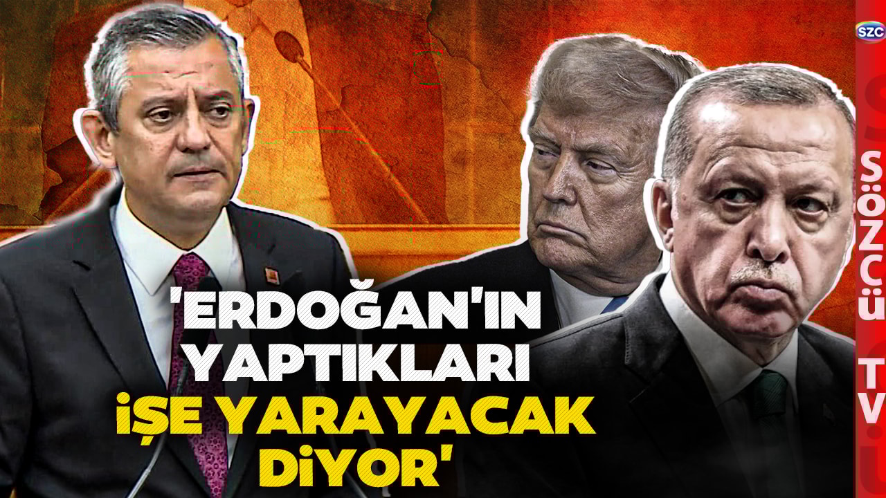 'Trump'a Sustular' O İsim Ekrem İmamoğlu İçin Bakın Ne Demiş! Özgür Özel Açıkladı