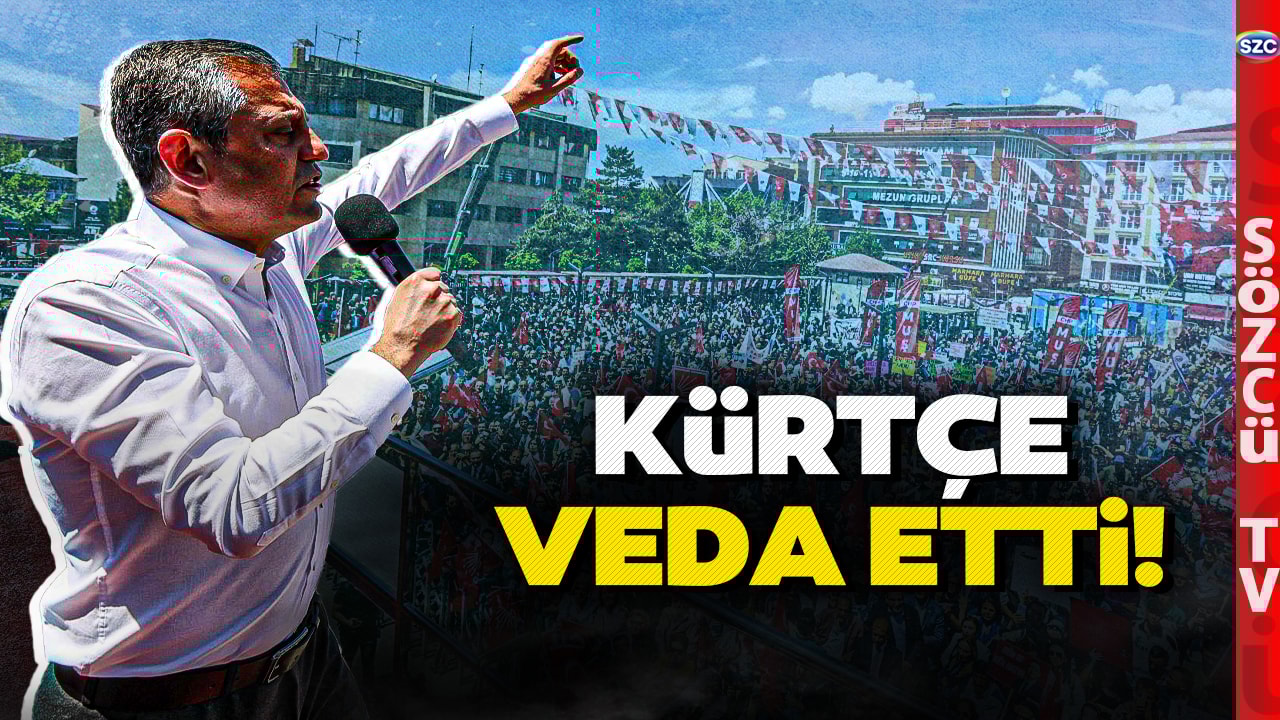 Van'da Tarihi Anlar! Özgür Özel'den Kürtçe Mesaj!  Alkışlar Havada Uçuştu