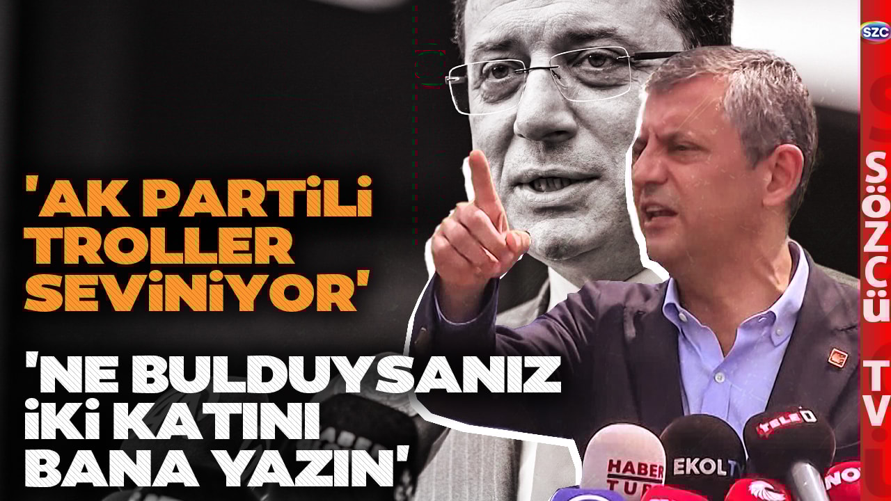 Özgür Özel'den Ankara'yı Sallayacak Zehir Zemberek Sözler! 'Rezil Oldunuz Rezil'