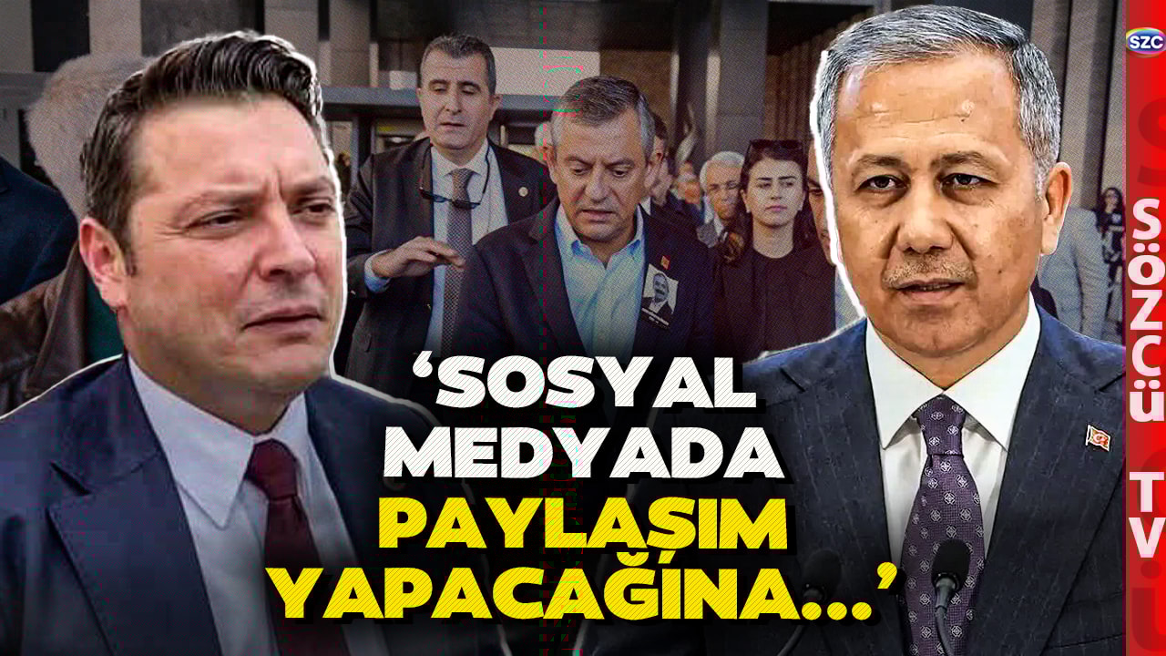 Özgür Özel'e Saldırı Sonrası Turan Taşkın Özer Ali Yerlikaya'ya Tepki! 'Paylaşım Yapacağına...'