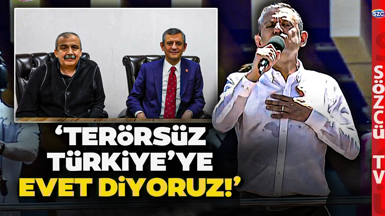 Özgür Özel Sırrı Süreyya Önder'in Çözüm Süreci Mesajını Açıkladı! Meydanda Alkışlar Koptu