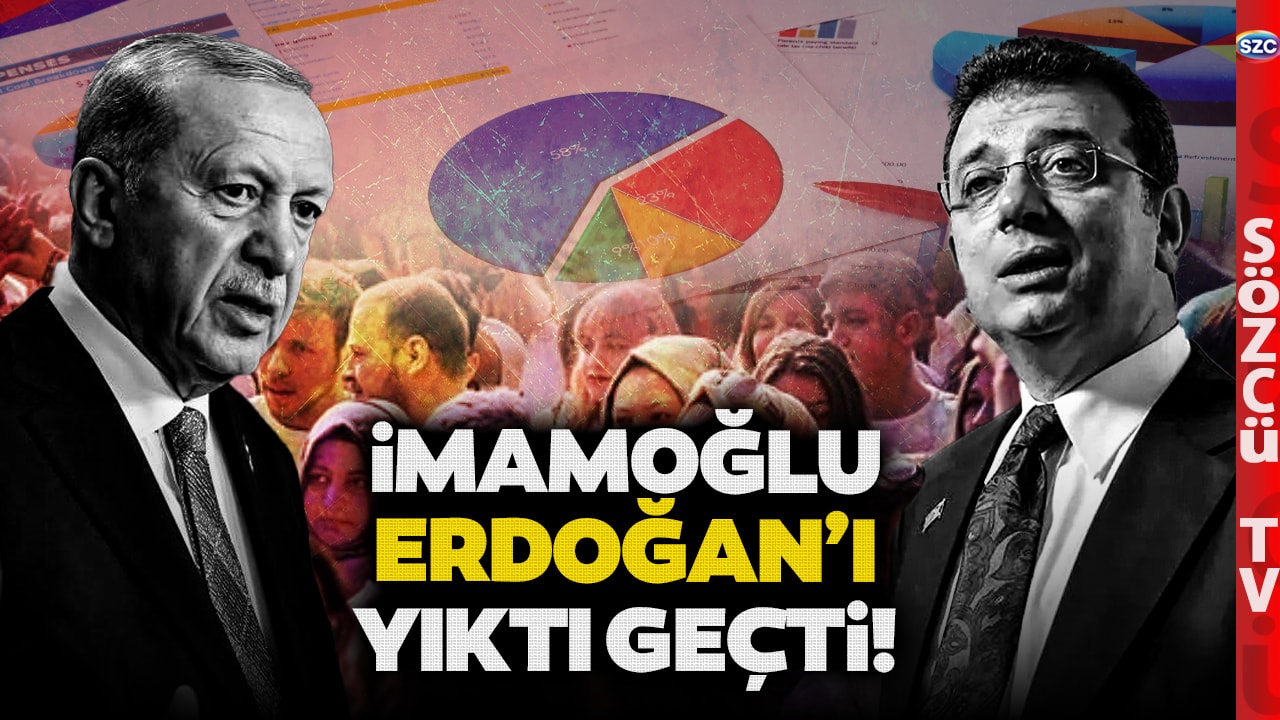 Gençlerden Erdoğan'a Tokat Gibi Anket! Ekrem İmamoğlu Erdoğan'ı İkiye Katladı