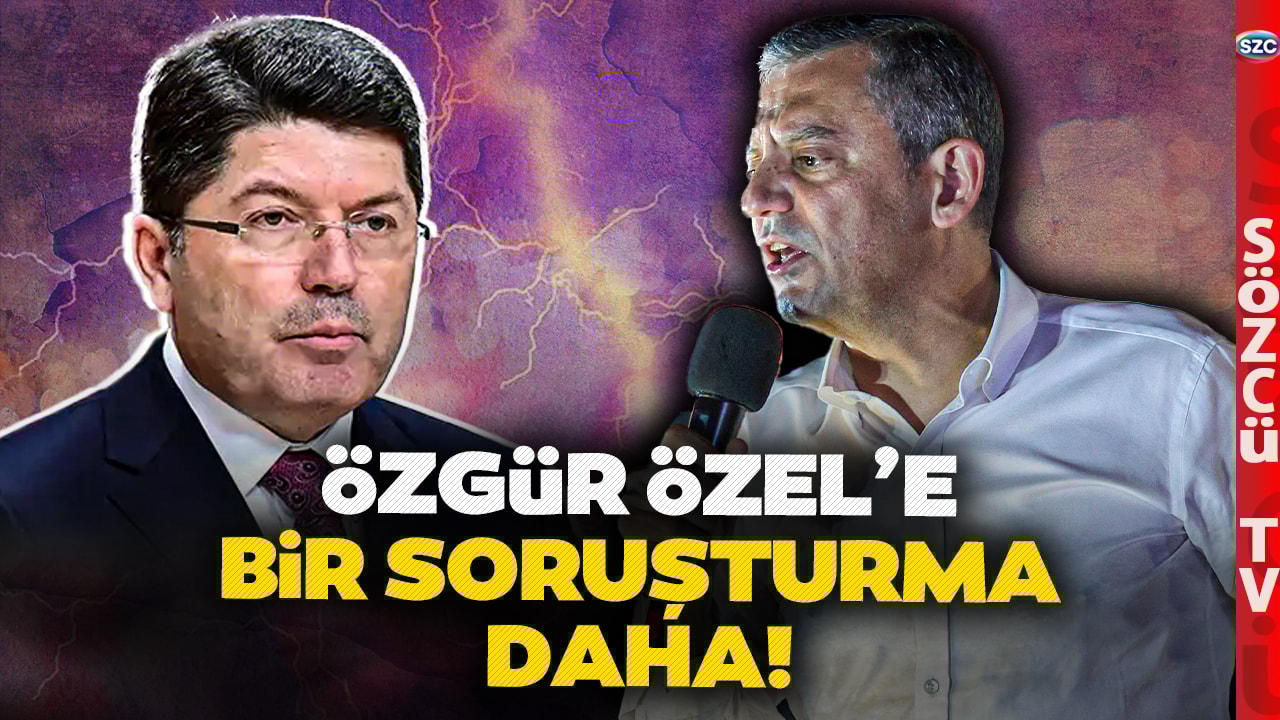 Özgür Özel'e Bir Soruşturma Daha! Ankara Başsavcılığı Harekete Geçti! Başkent Alev Aldı