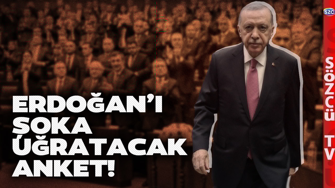 Erdoğan Hayal Kırıklığına Uğrayacak! Beştepe'de Deprem Yaratacak Anket Sonuçları
