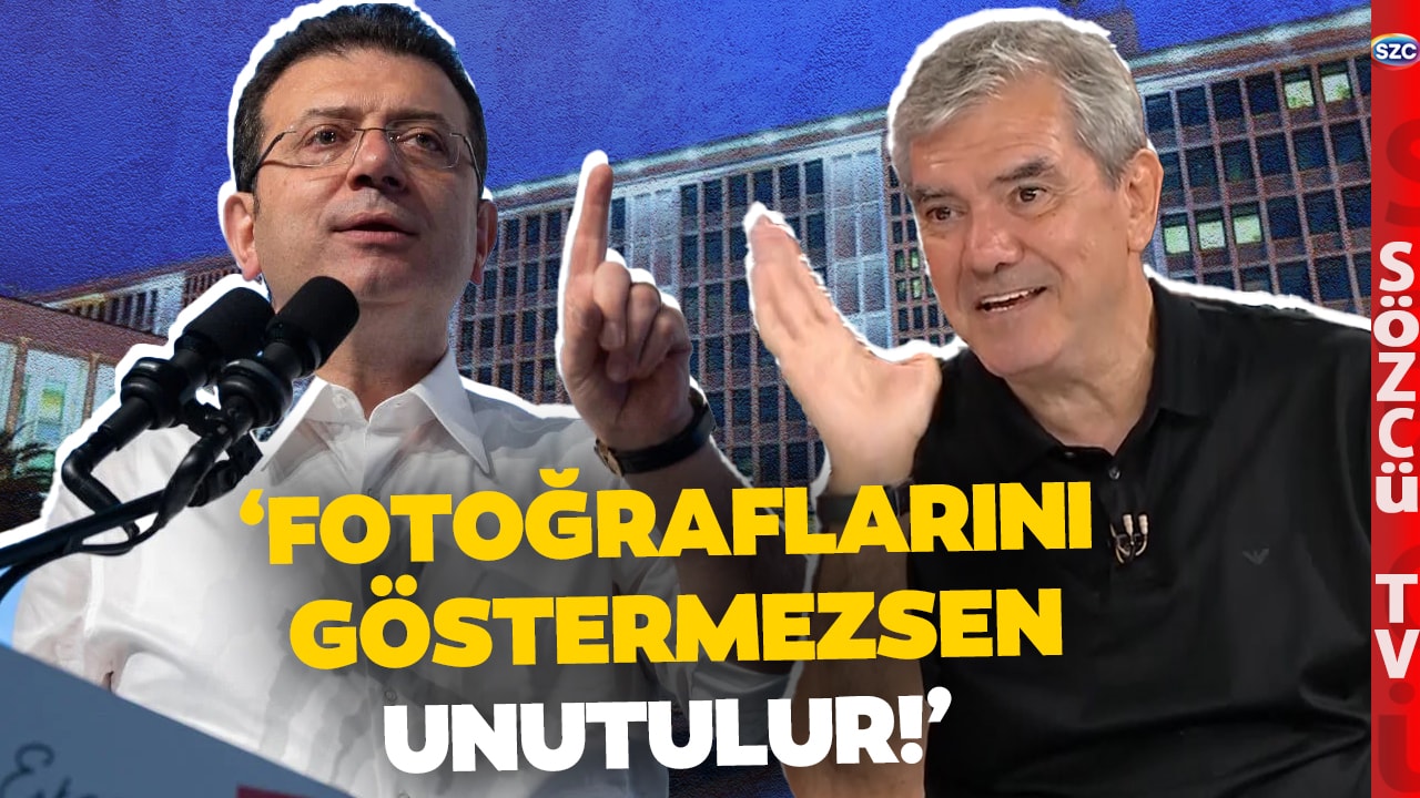 'Fotoğraflarını Göstermezsen Ekrem İmamoğlu Unutulur' Yılmaz Özdil'den Çarpıcı Çıkışlar!