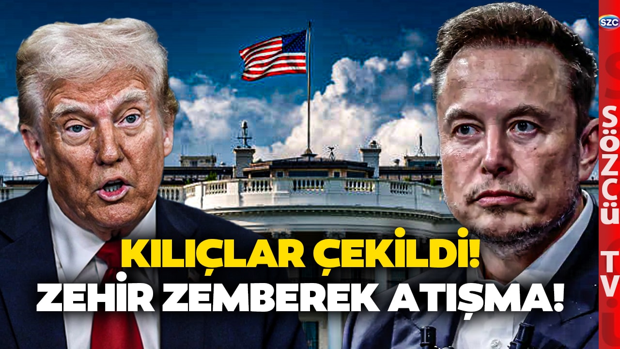 Trump ve Elon Musk Köprüleri Yaktı! Savaş İlan Ettiler! Tesla 150 Milyar Dolar Eridi