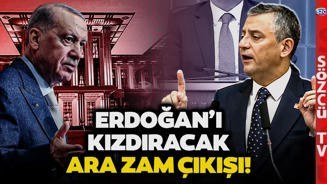 'Emekliye Seyyanen Asgari Ücretliye Ara Zam' Özgür Özel'den Beştepe'yi Sallayacak Çıkış!