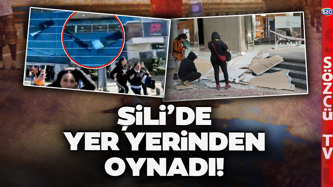 Şili'de Yer Yerinden Oynadı! Güney Amerika Sallandı! 6,4 Büyüklüğünde Korkutucu Deprem