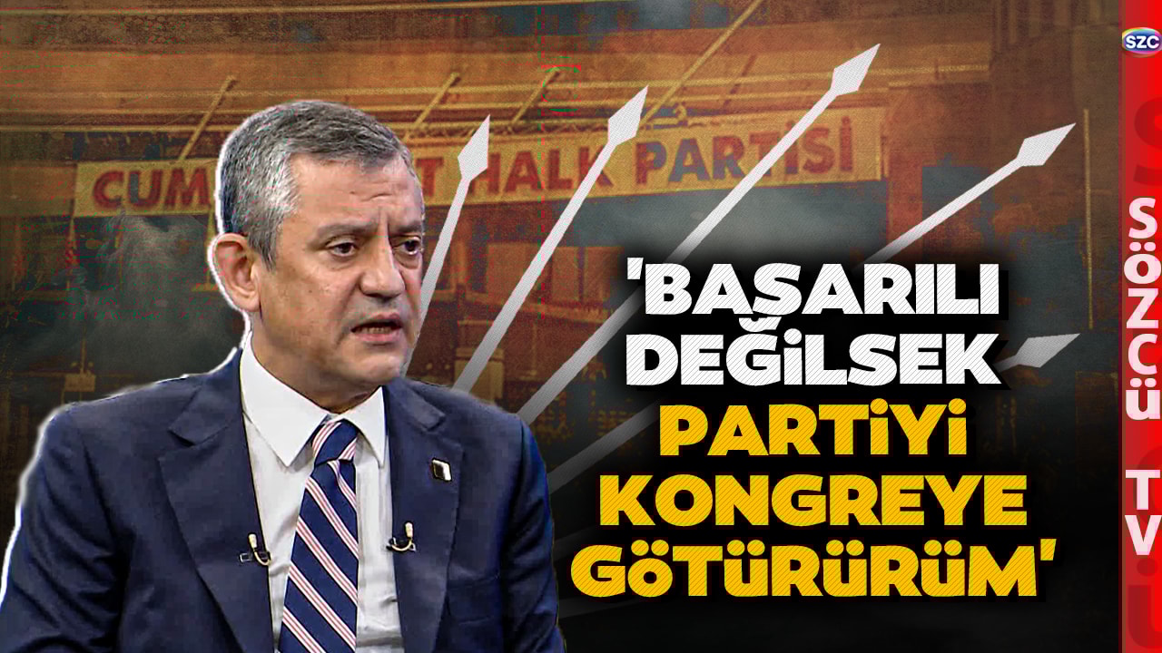 'CHP'yi İktidar Yapamazsak Siyaseti Bırakırım' Özgür Özel'den Siyaseti Sallayacak Açıklama!