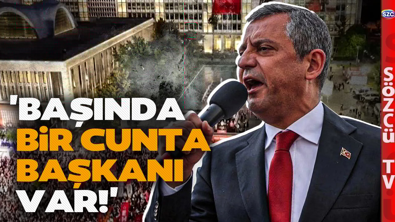 'CUMHURBAŞKANI DEĞİL CUNTA BAŞKANIDIR!' Özgür Özel'i Hiç Böyle Görmediniz! Erdoğan'a Ateş Püskürdü