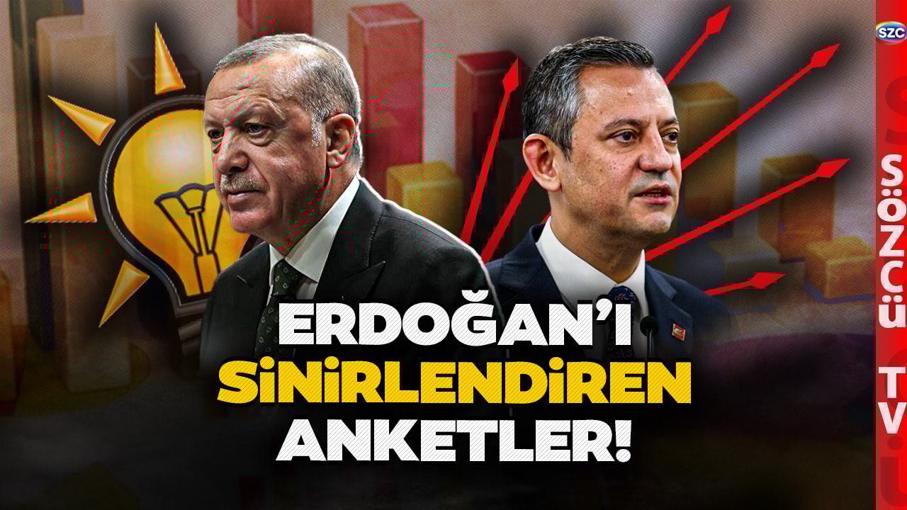 Erdoğan'ı Kızdıran Anket! CHP Farkı Açıyor AKP Kan Kaybetmeye Devam Ediyor