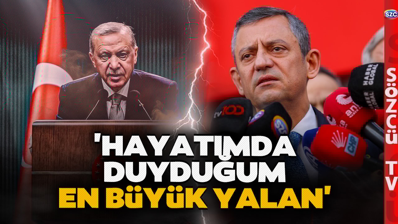 'Ağzını Açmasa İyi Olur' Özgür Özel'den Erdoğan'ı Kızdıracak Yangın Çıkışı!