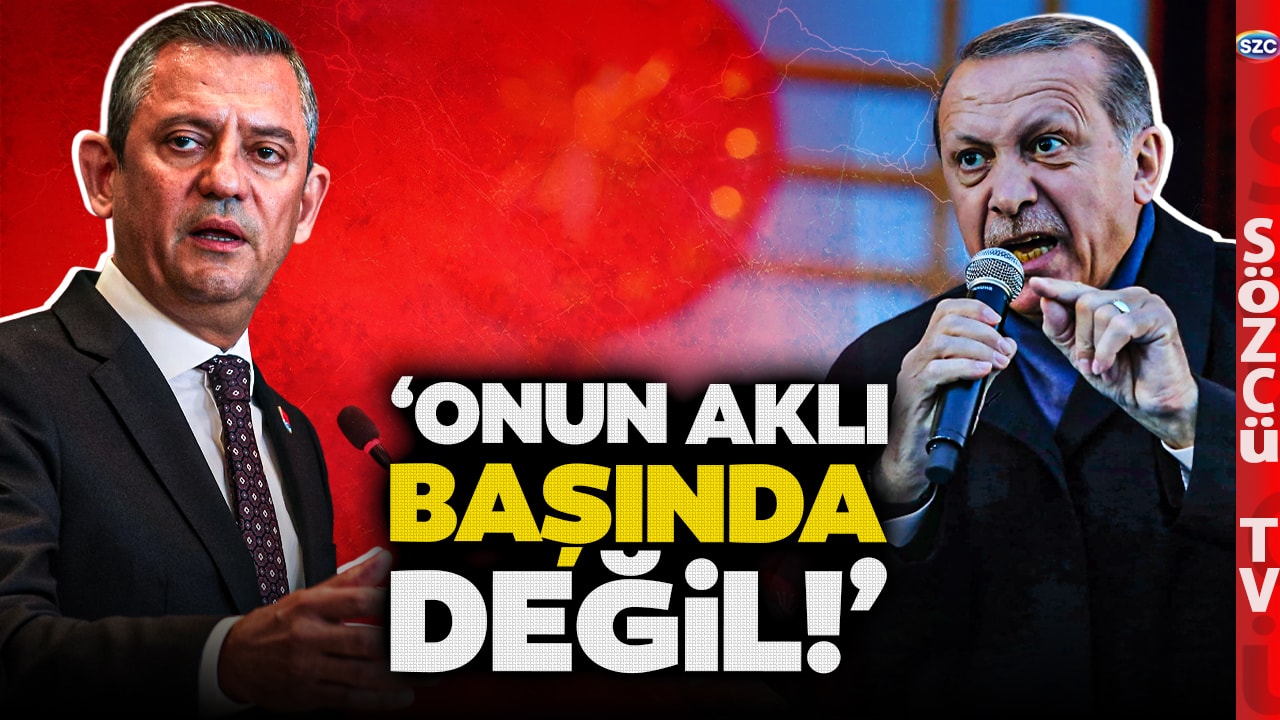 'ONUN AKLI BAŞINDA DEĞİL' Özgür Özel Bir Konuştu Pir Konuştu! Bu Sözler Erdoğan'ı Çok Kızdıracak