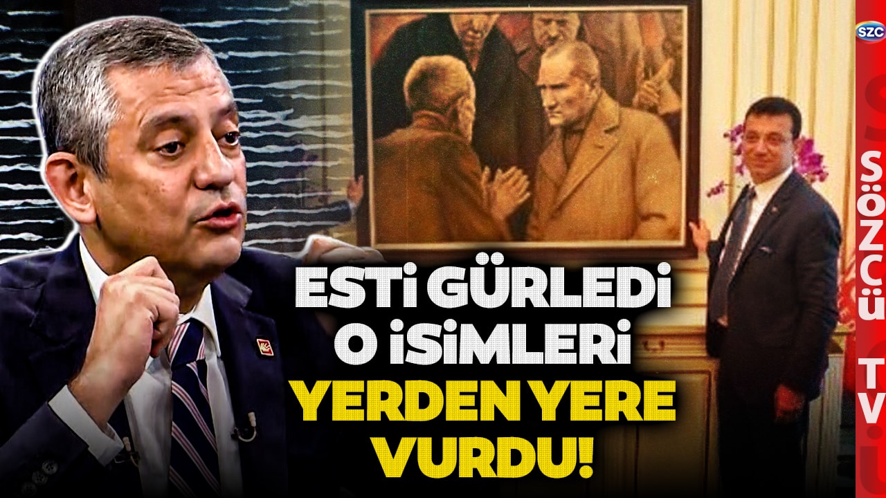 Özgür Özel Atatürk Portesi Tartışmalarına Sert Yanıt Verdi! Ekrem İmamoğlu Detayıyla Anlattı