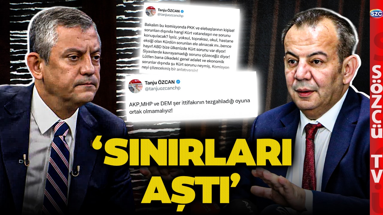 Özlem Gürses Tanju Özcan'ın Paylaşımlarını Gösterdi Özgür Özel Sinirlendi! 'Sınırları Aştı'