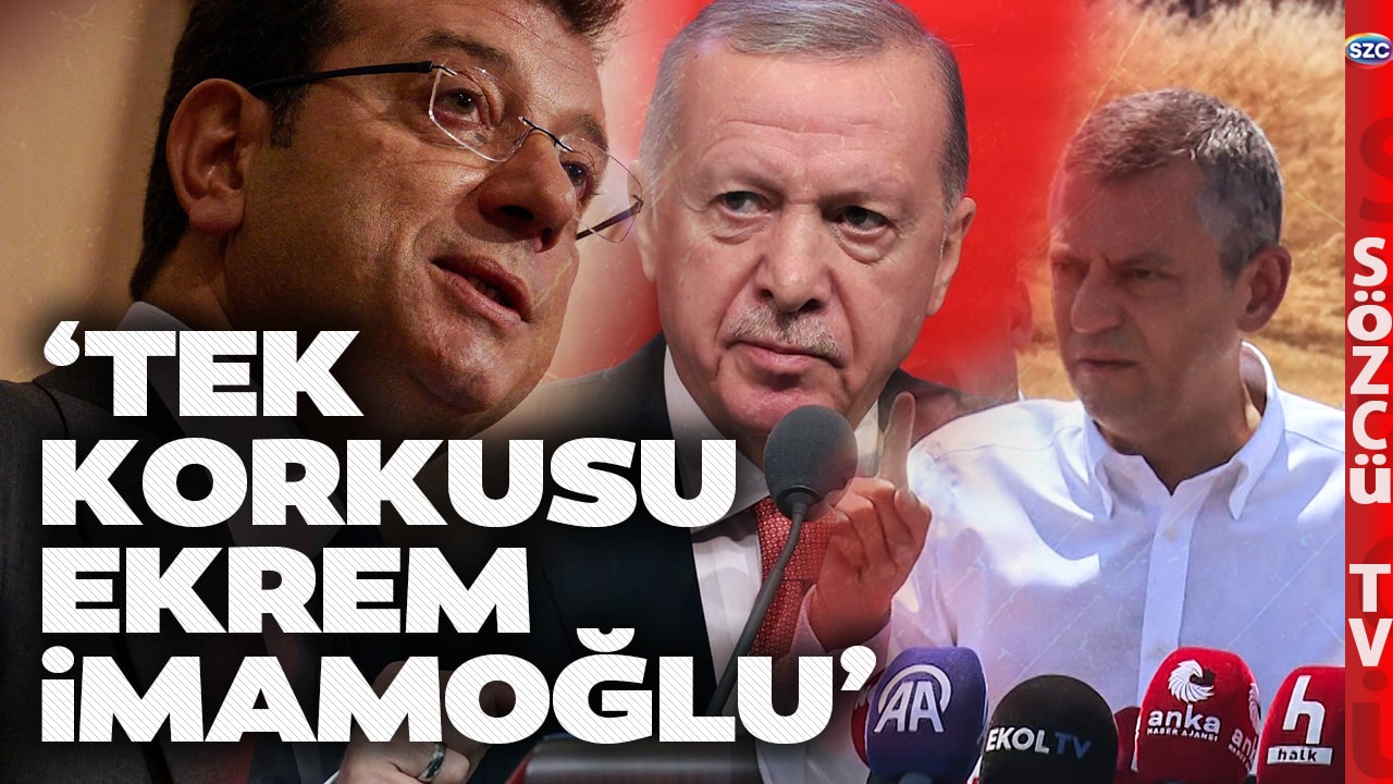 'Ekrem İmamoğlu Kaçsa Tayyip Bey Sarayda Lokma Döktürecek' Özgür Özel'den Tarihi Konuşma