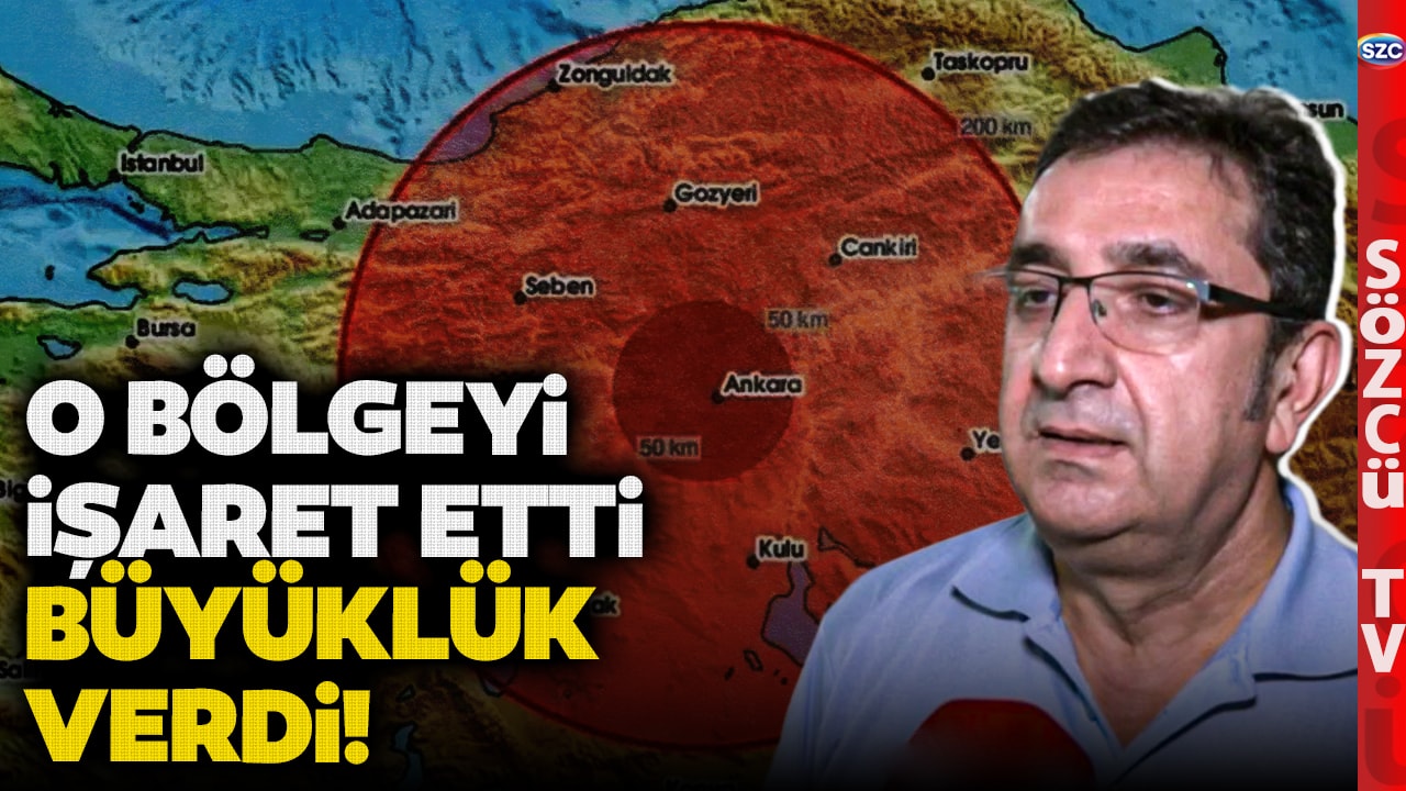 O Bölgeye Dikkat! Ankara İçin Deprem Uyarısı! Uzman İsimden Çarpıcı Açıklamalar
